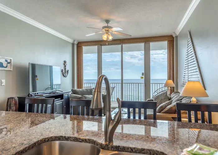 Beachfront With Amazing Views Balcony Pools Hot Tubs & Fitness Center *